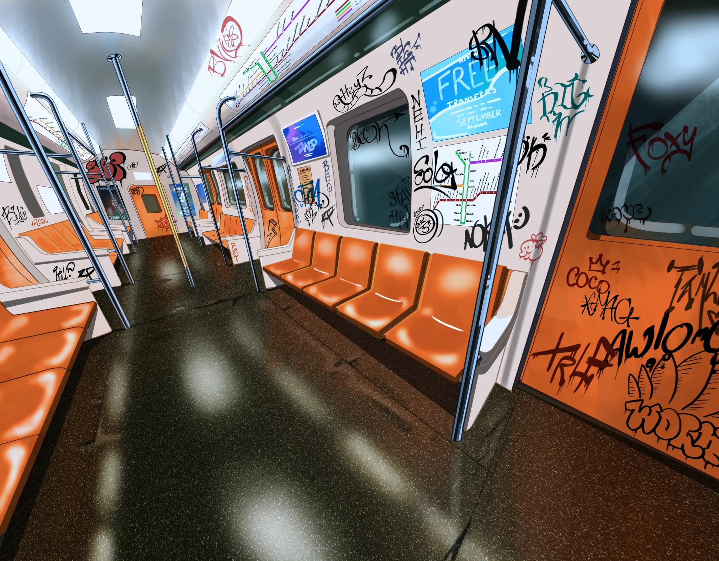 Line 9 — Environment design