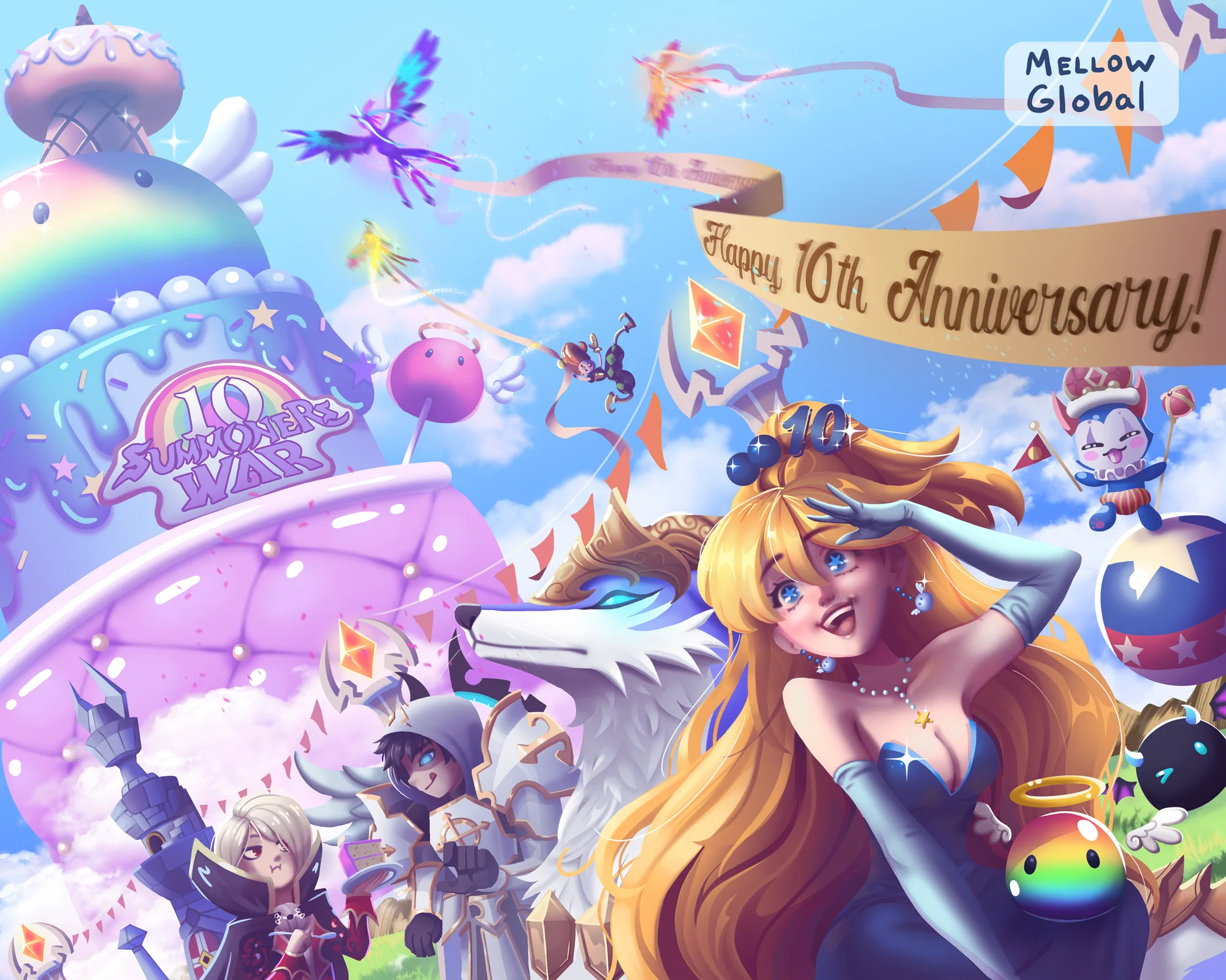 Mellow — 10th Anniversary — Commission