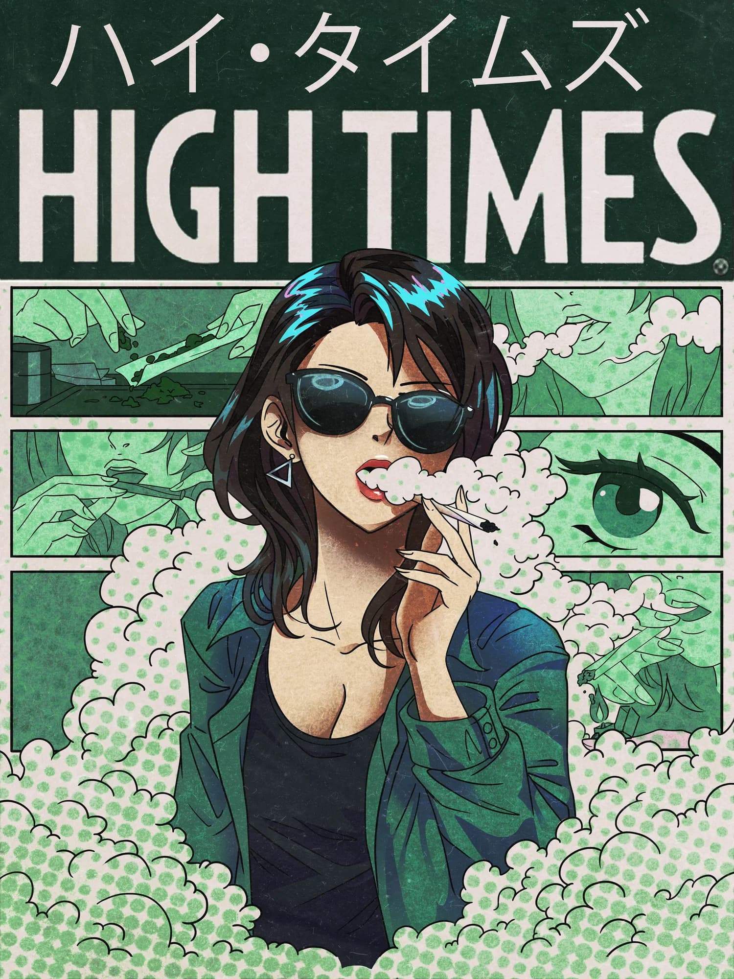 HIGH TIMES — Colorway exploration
